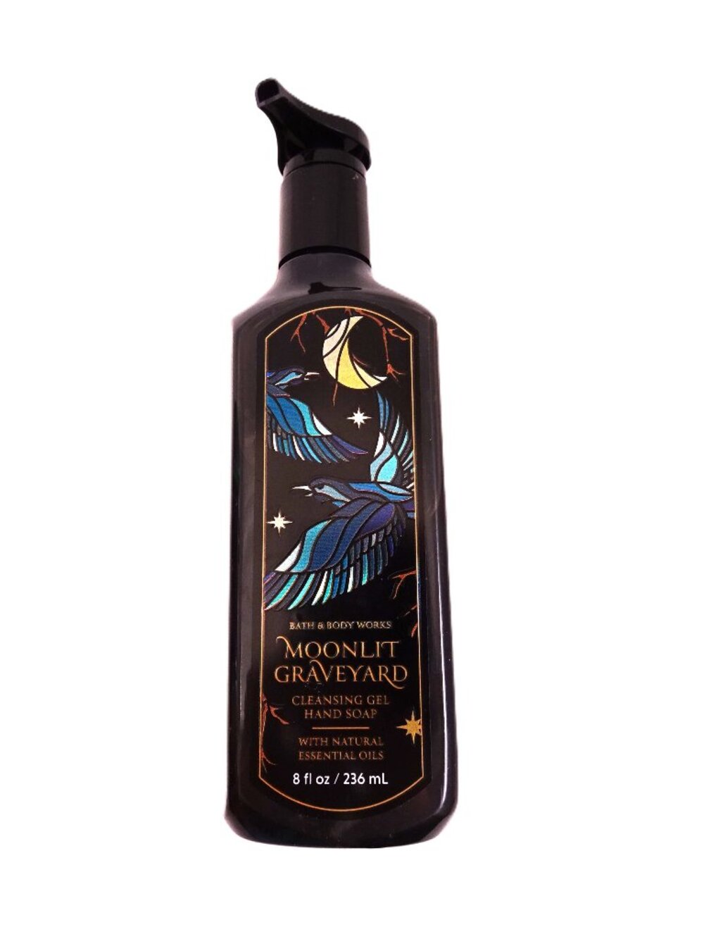 New Bath & Body Works Moonlit Graveyard Gel Hand Soap Retired Fall Spooky Rare